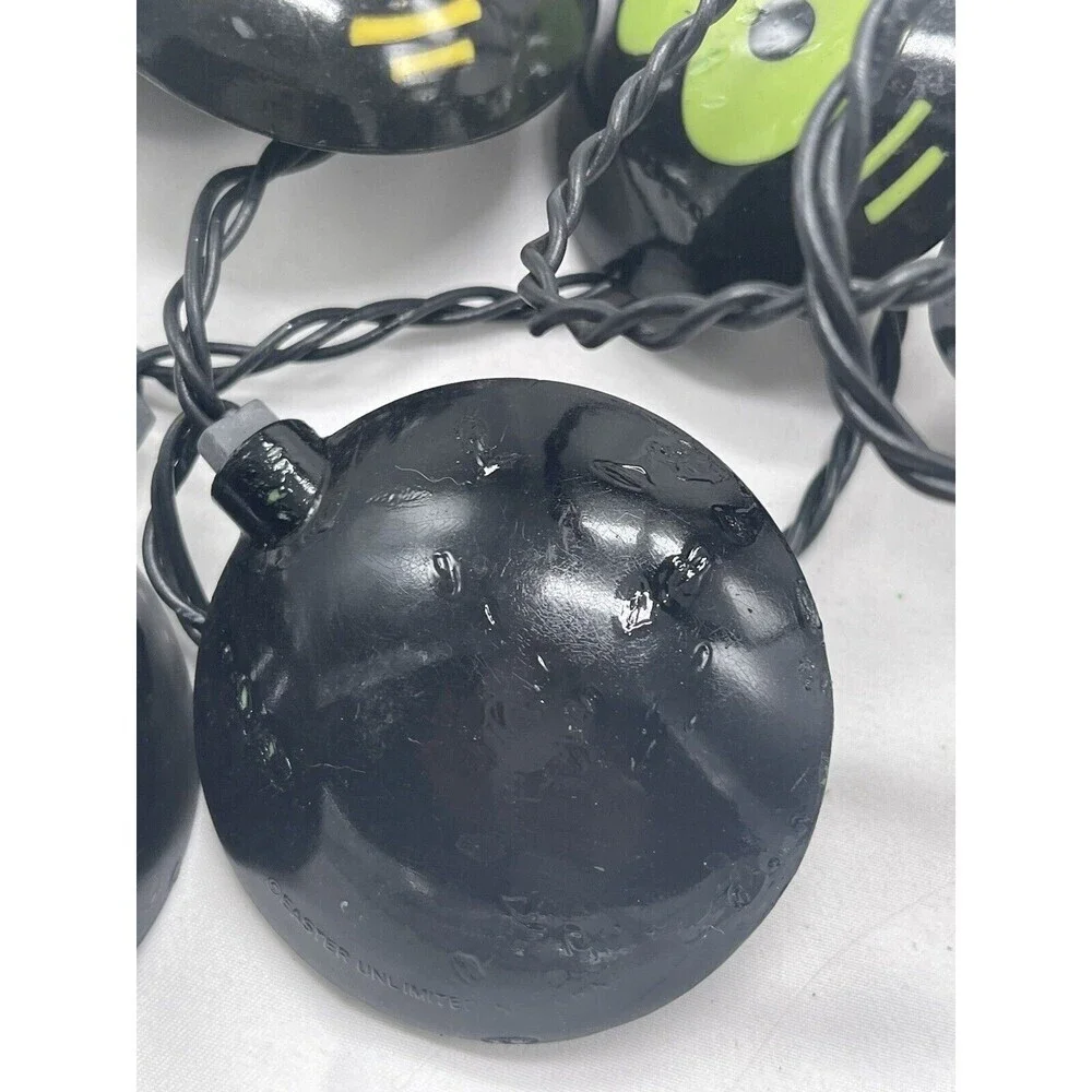 Halloween Light Strands Glowing Eyes And Faces Stackable Strands Novelty Lights